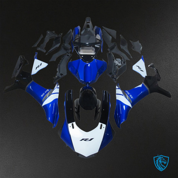 Yamaha YZF R1 (2015-2020) Blue, Black & White ABS Bodywork - Fairings Kit