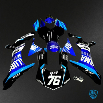 Yamaha YZF R1 (2015-2020) Blue, Black & White - Replacement Motorcycle Fairings Kit