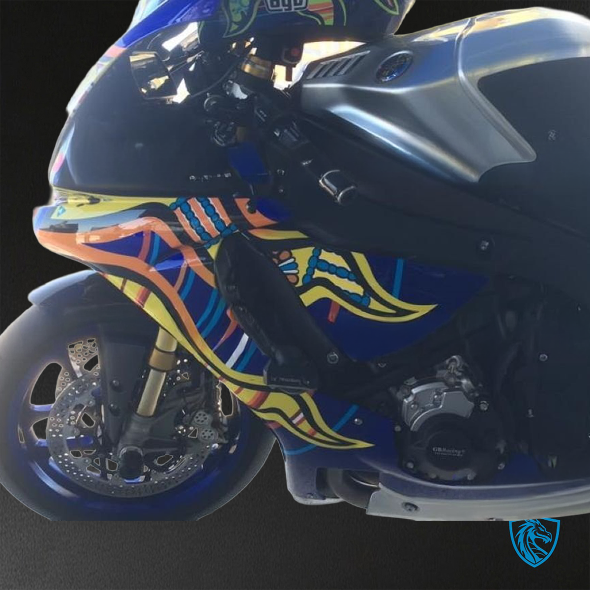 Yamaha YZF R1 (2015-2020) Blue, Yellow & Orange ABS Bodywork - Fairings Kit