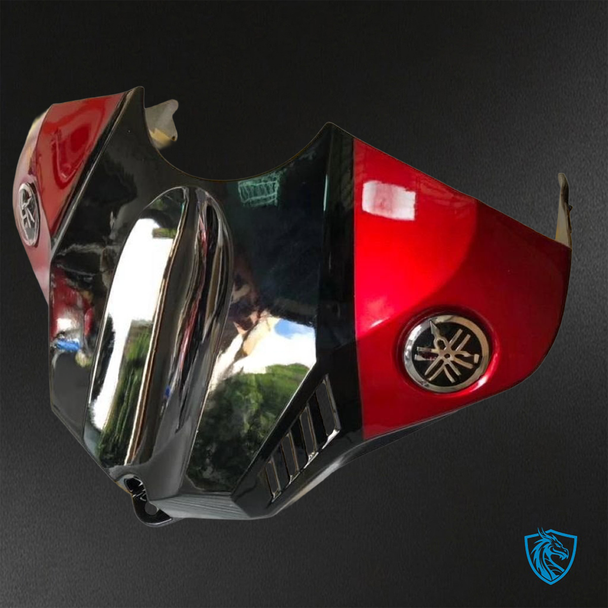 Yamaha YZF R1 (2015–2020) White, Red, Black & Blue Logos - Replacement Motorcycle Fairings Kit