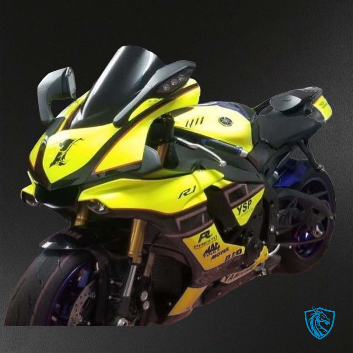 Yamaha YZF R1 (2015-2020) Yellow Fairings Kit - Aftermarket ABS Bodywork