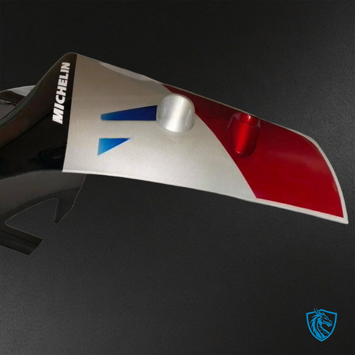Yamaha YZF R1 (2015–2020) White, Red, Black & Blue Logos - Replacement Motorcycle Fairings Kit