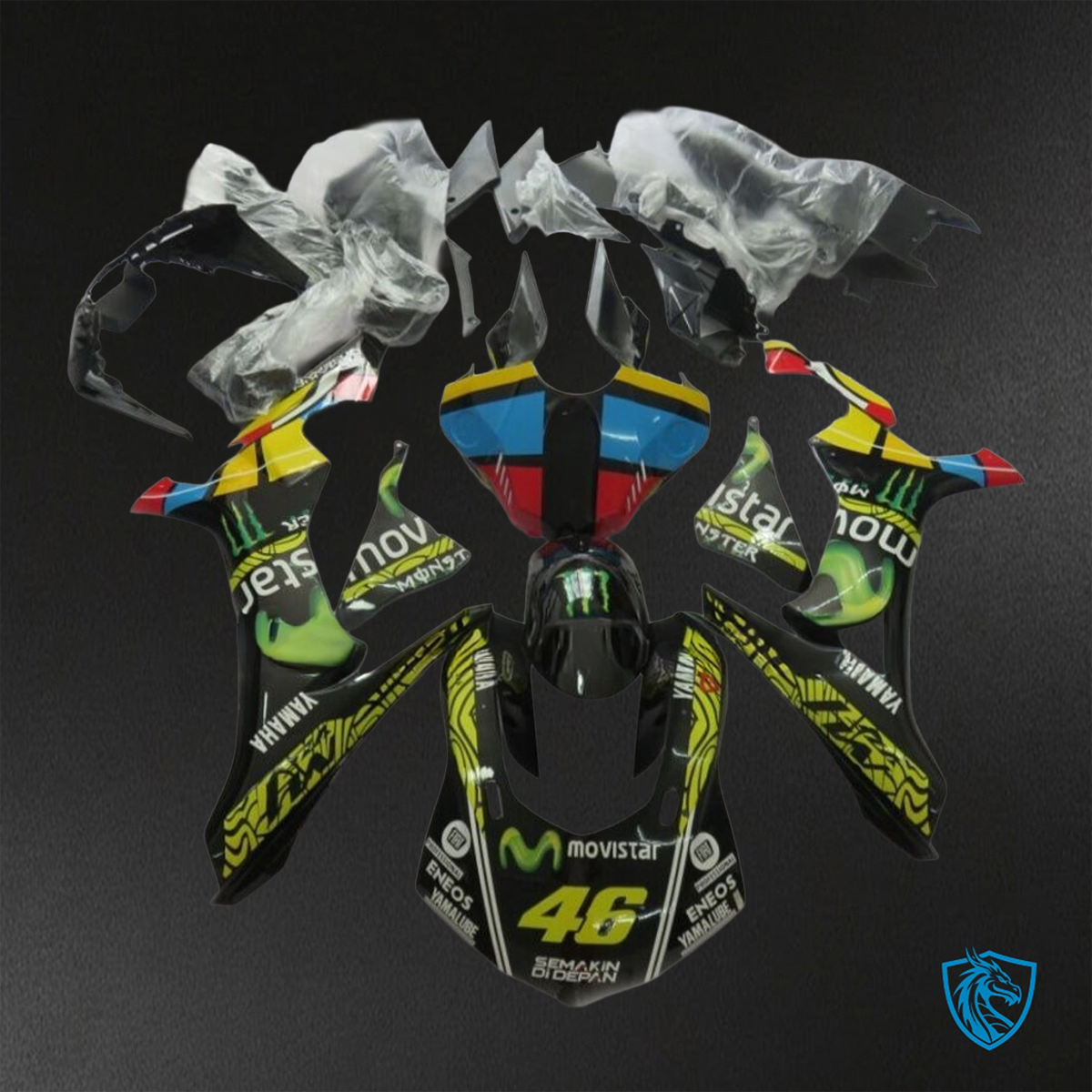 Yamaha YZF R1 (2015-2020) Multicolor - Replacement Motorcycle Fairings Kit