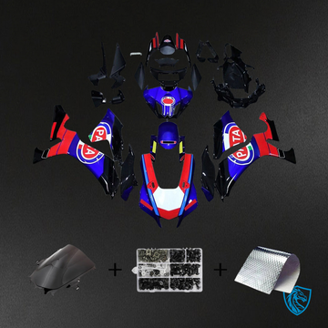 Yamaha YZF R1 (2020-2025) Black, Blue & Red - Custom ABS Fairing Set