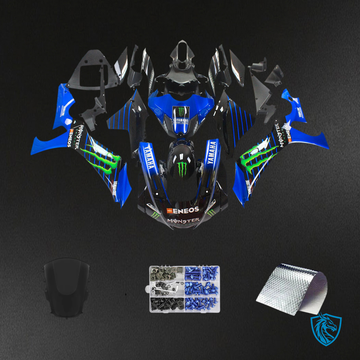 Yamaha YZF R1 (2020-2025) Black Monster - Custom ABS Fairing Set