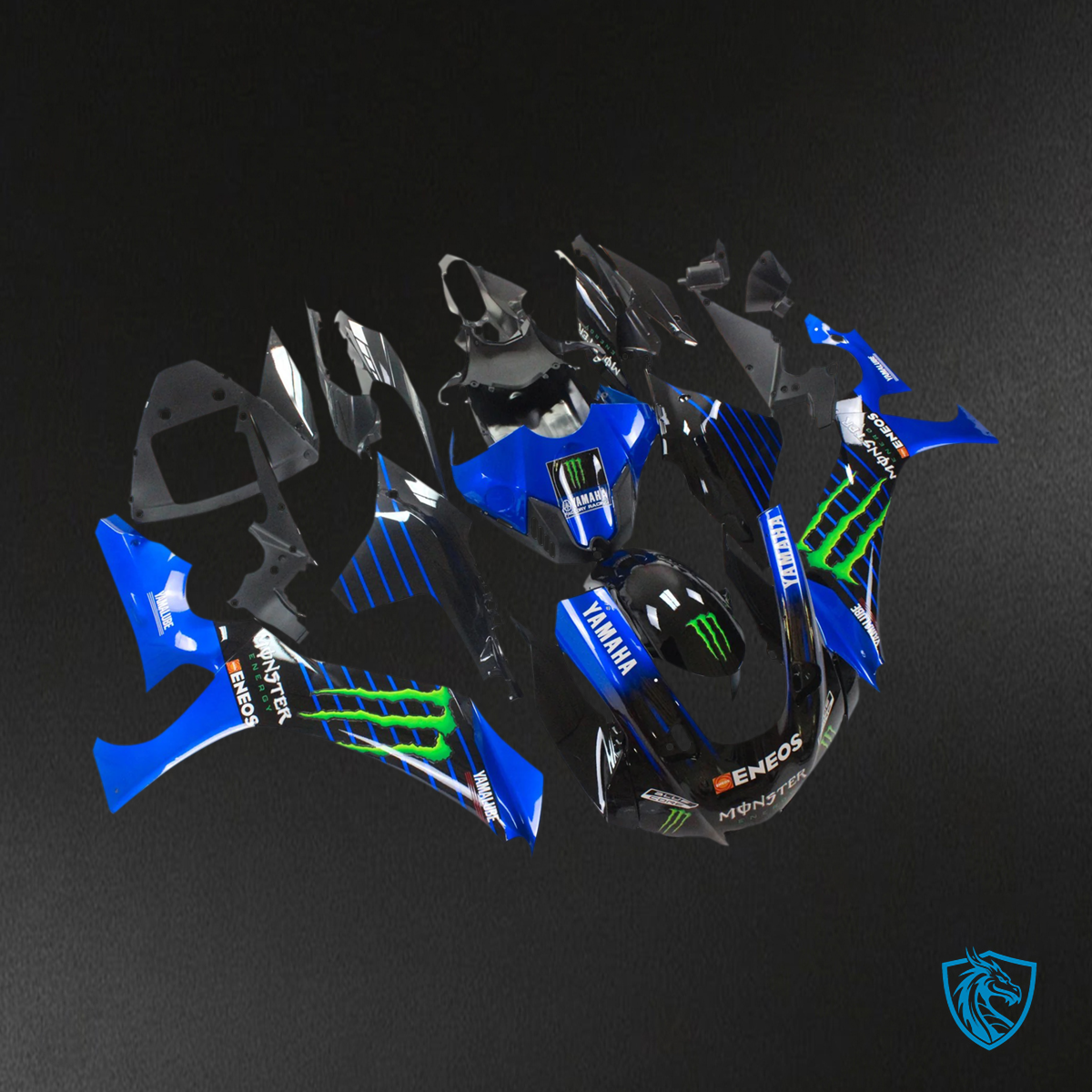 Yamaha YZF R1 (2020-2025) Black Monster - Custom ABS Fairing Set