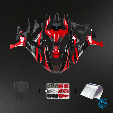 Yamaha YZF R1 (2020-2025) Black & Red - MERGEment Motorcycle Fairing Kit