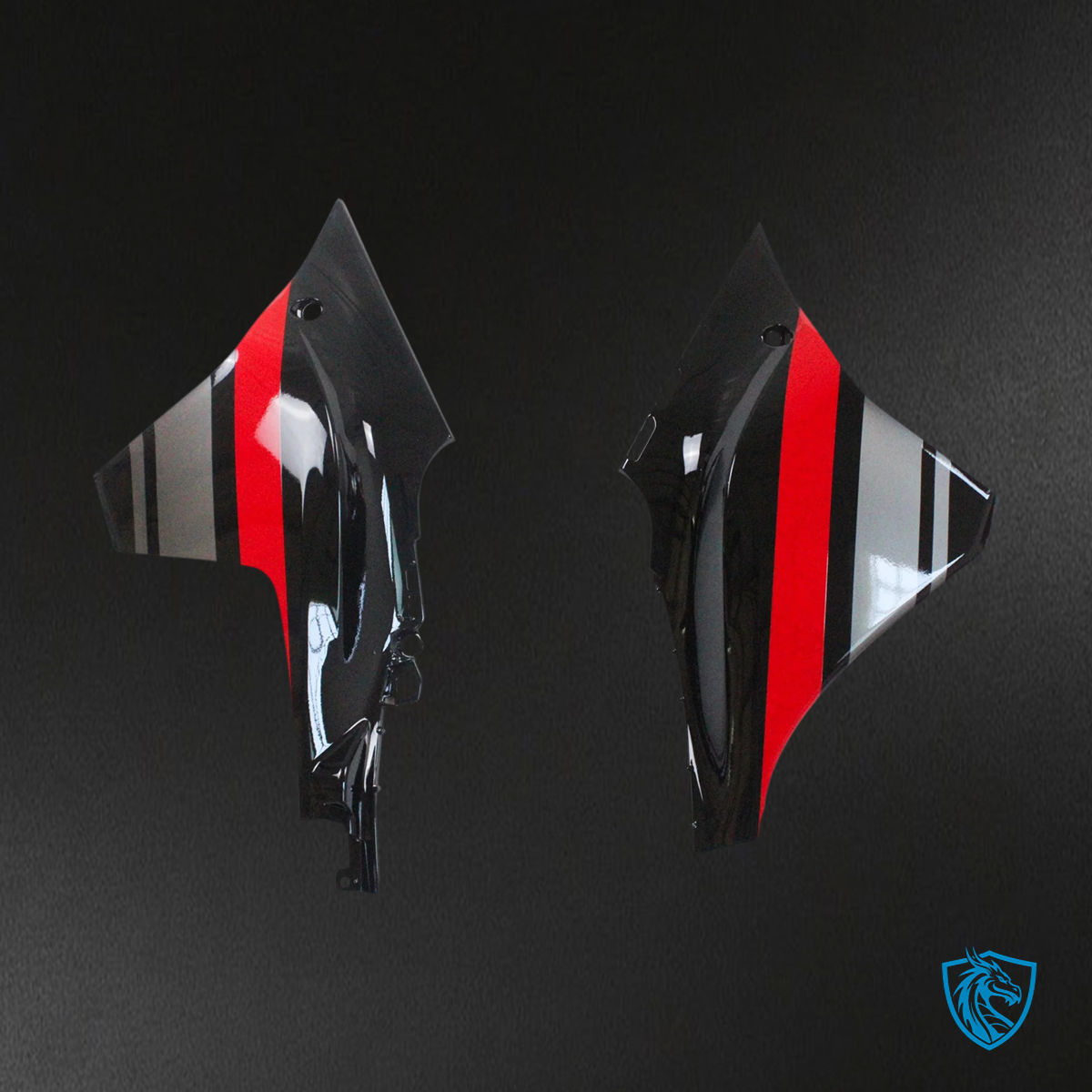 Yamaha YZF R1 (2020-2025) Black & Red - MERGEment Motorcycle Fairing Kit