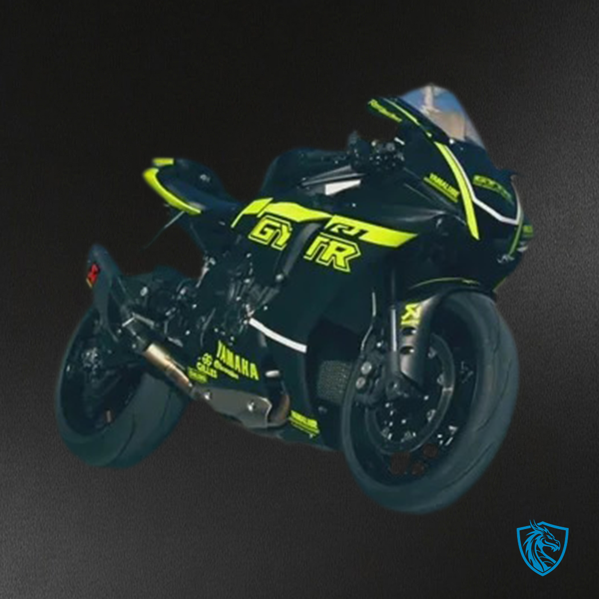 Yamaha YZF R1 (2020-2025) Black & Fluorescent Yellow Fairing Kit | ABS Bodywork