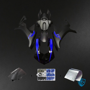 Yamaha YZF R1 (2020-2025) Blue & Matte Black Fairing Kit | ABS Bodywork