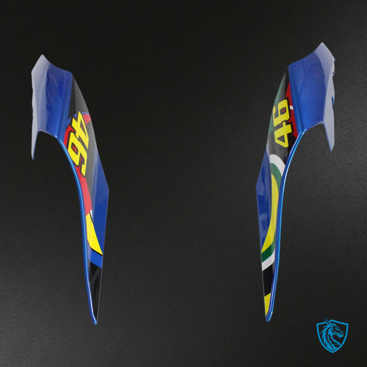 Yamaha YZF R1 (2020-2025) Blue & Green Monster - MERGEment Motorcycle Fairing Kit