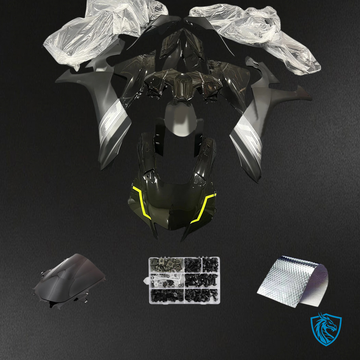 Yamaha YZF R1 (2020-2025) Gray & Black - MERGEment Motorcycle Fairing Kit