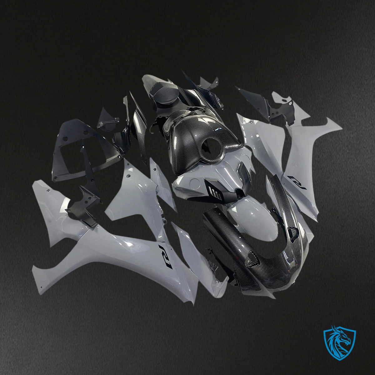 Yamaha YZF R1 (2020-2025) Gray - Custom ABS Fairing Kit