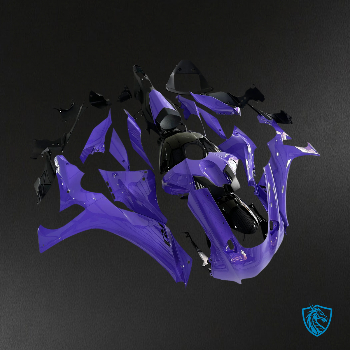 Yamaha YZF R1 (2020-2025) Purple - Custom Fairing Kit | ABS Bodywork