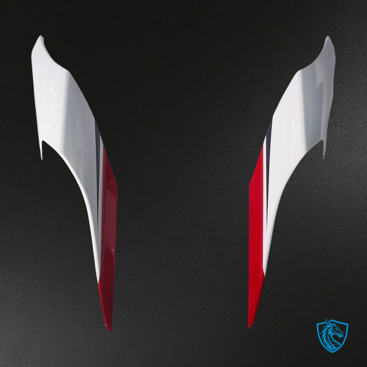 Yamaha YZF R1 (2020-2025) White, Black & Red - MERGEment Motorcycle Fairing Kit