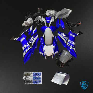 Yamaha YZF R1 (2020-2025) White & Blue - Custom ABS Fairing Kit