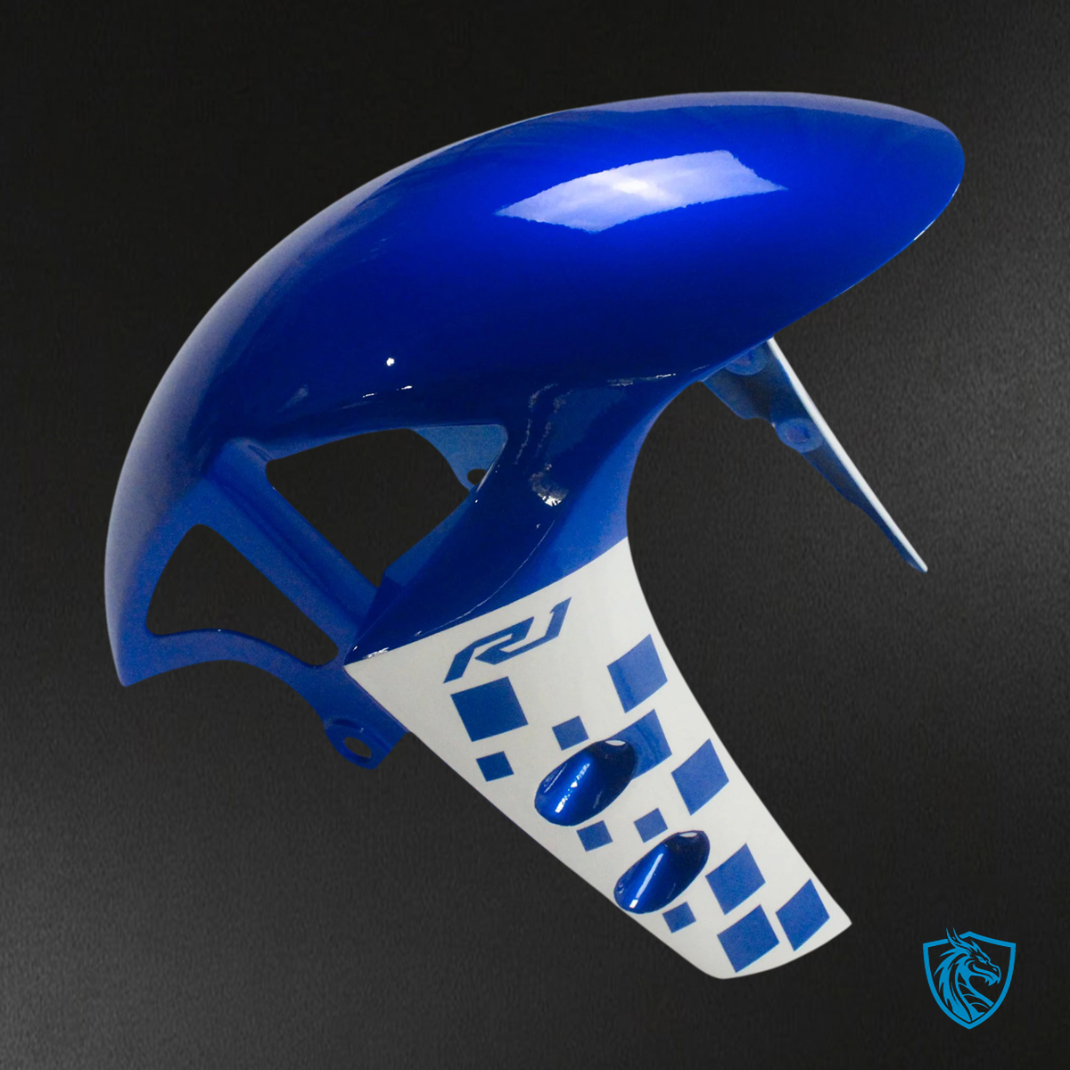 Yamaha YZF R1 (2020-2025) White & Blue Logo Fairing Kit | ABS Bodywork