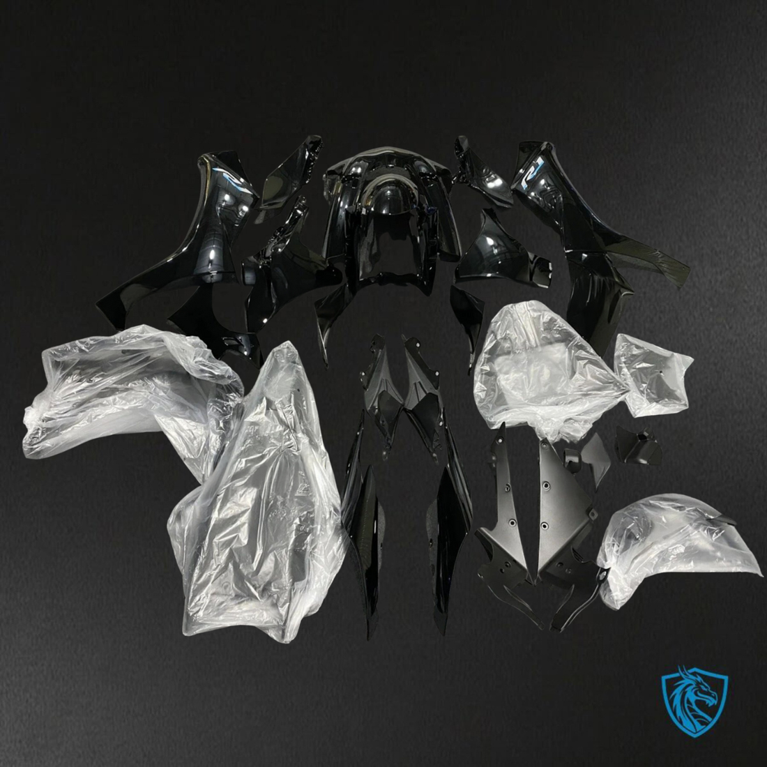Yamaha YZF R1 (2021-2022) Gloss Black - Custom ABS Fairing Kit