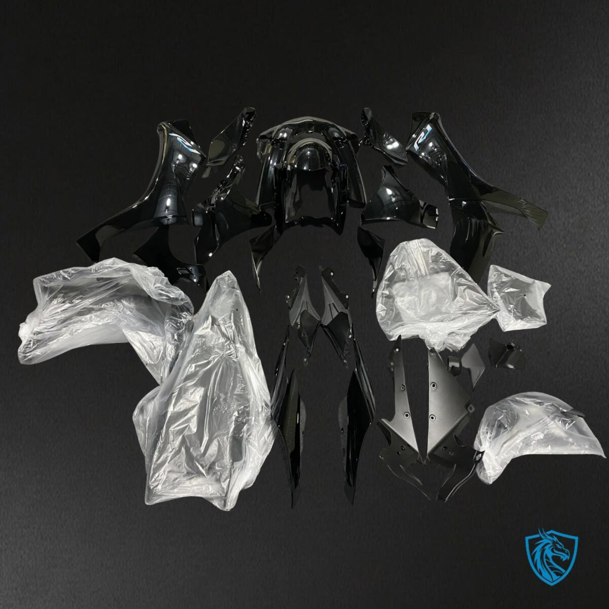 Yamaha YZF R1 (2021-2022) Gloss Black - Custom ABS Fairing Kit