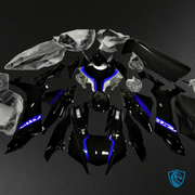 Gloss Blue & Black