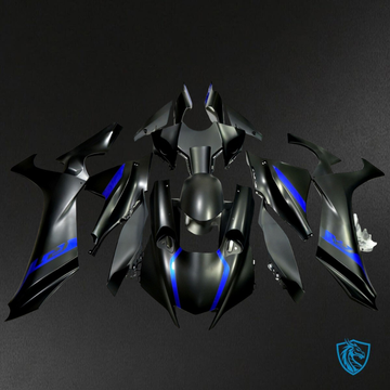 Yamaha YZF R1 (2021-2022) Matte Blue & Black - Replacement Motorcycle Fairings Kit