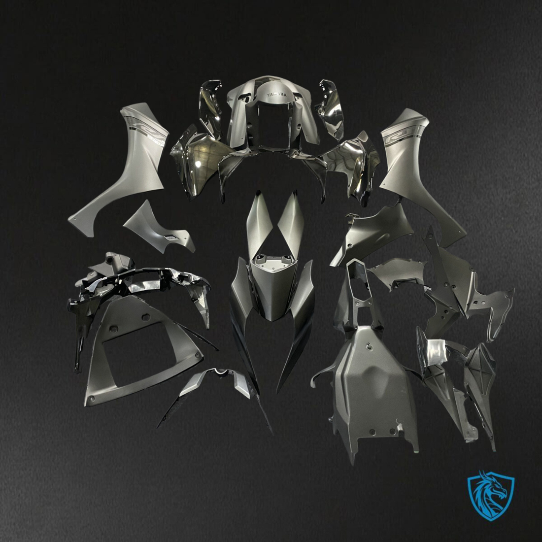 Yamaha YZF R1 (2021-2022) Matte Black - Custom ABS Fairing Kit