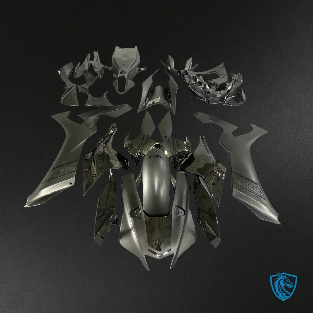 Yamaha YZF R1 (2021-2022) Matte Black - Custom ABS Fairing Kit