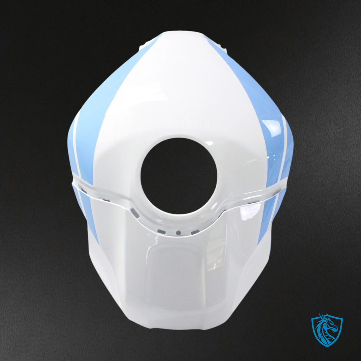 Yamaha YZF R3-YZF R25 (2019-2021) Blue & White Style1 - MERGEment Motorcycle Fairings Kit