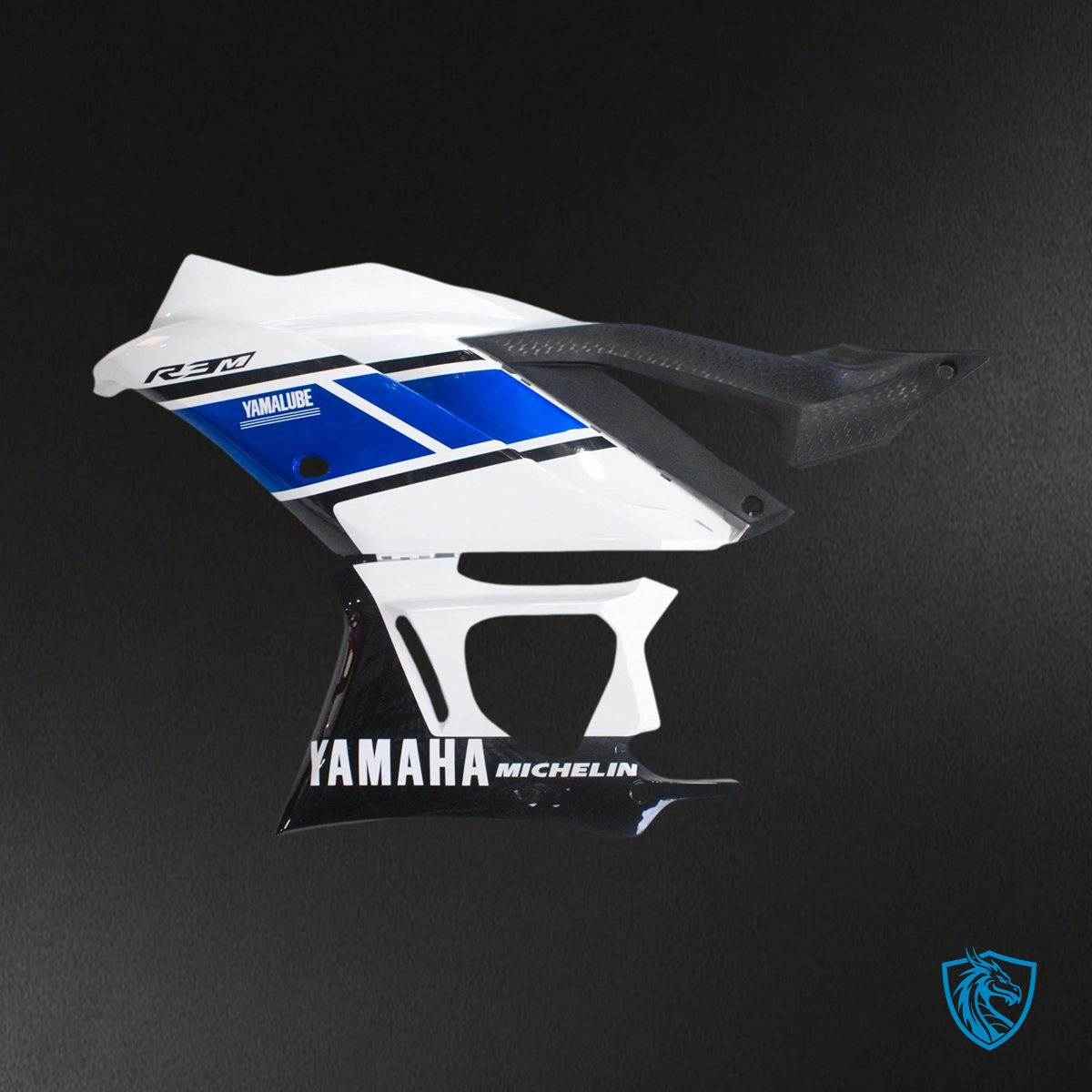 Yamaha YZF R3-YZF R25 (2019-2021) Blue & White Style3 Fairing Kit | ABS Bodywork