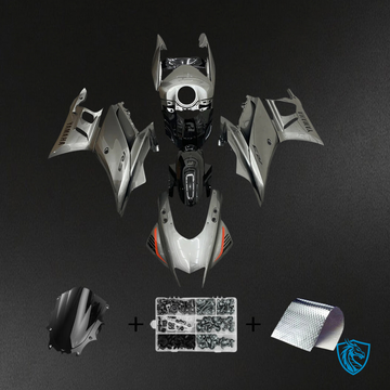 Yamaha YZF R3-YZF R25 (2019-2021) Gray - Custom ABS Fairing Set