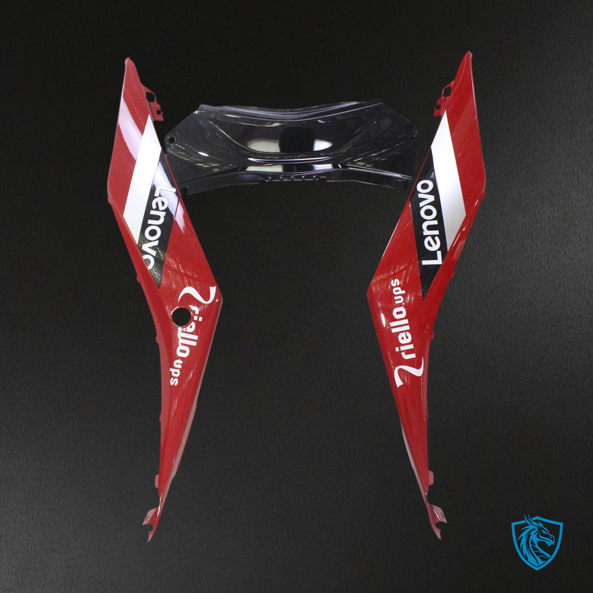 Yamaha YZF R3-YZF R25 (2019-2021) Red & Black Style1 Fairing Kit - Aftermarket ABS Bodywork