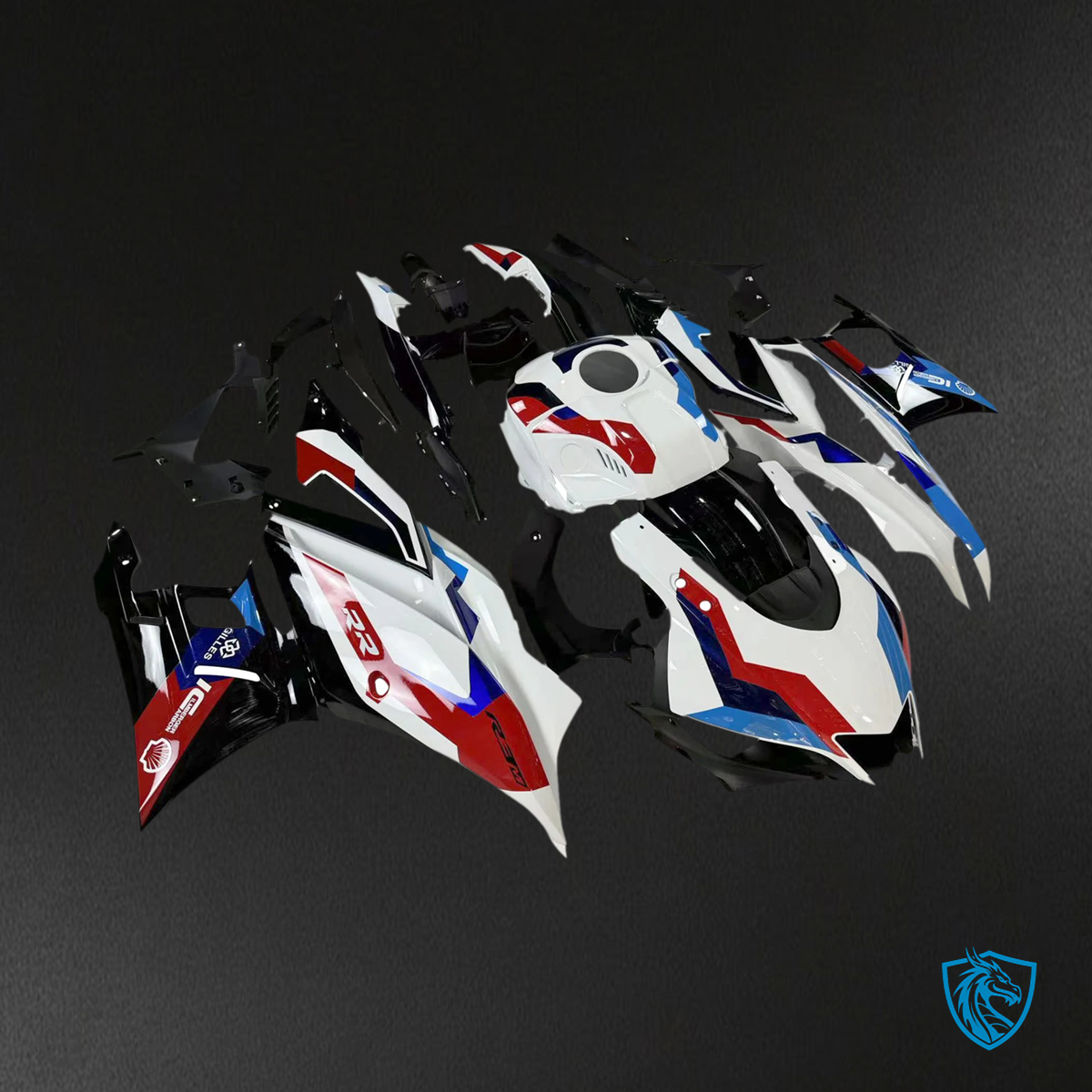 Yamaha YZF R3-YZF R25 (2019-2021) Red & Blue Style2 Fairing Kit | ABS Bodywork