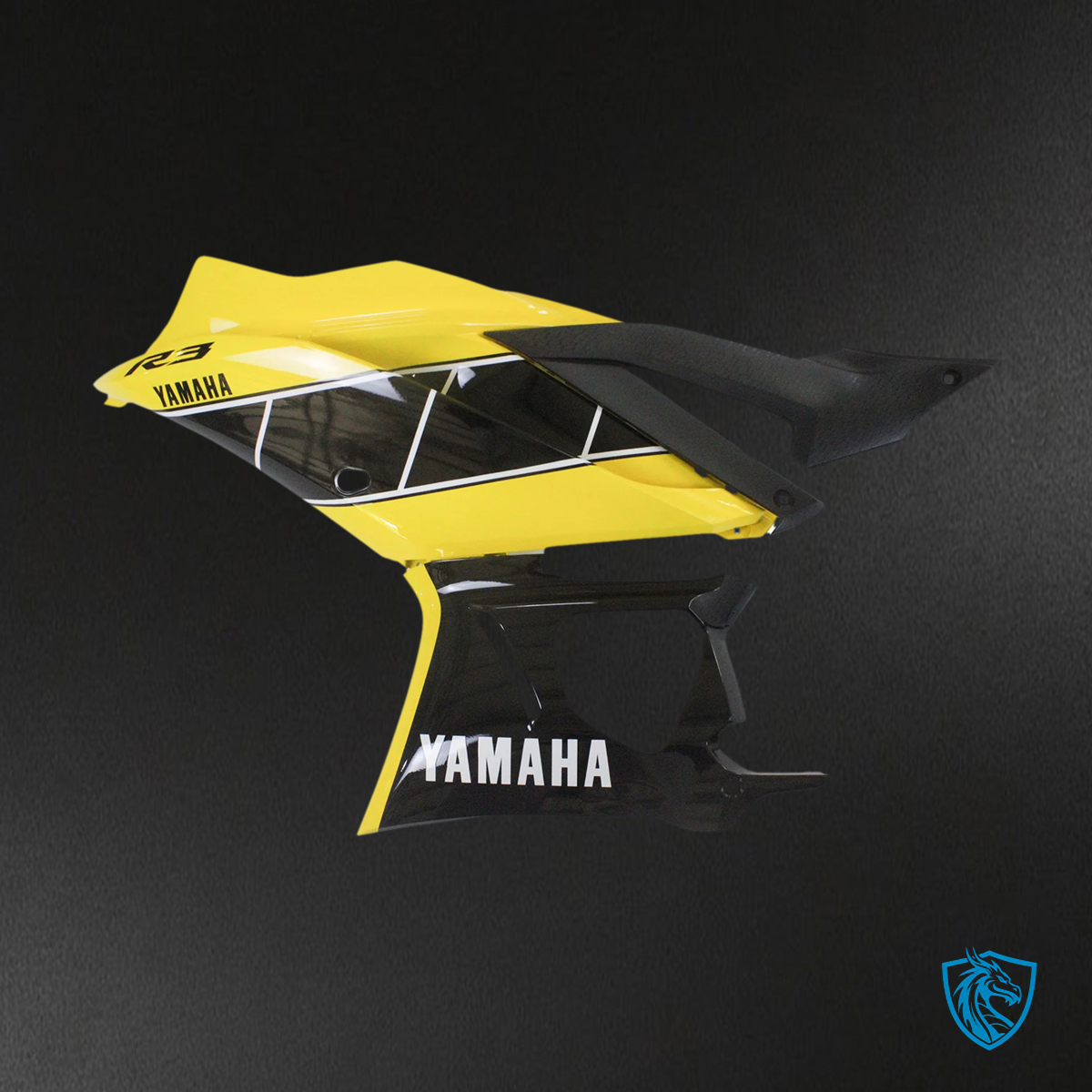 Yamaha YZF R3-YZF R25 (2019-2021) Yellow & Black Fairing Kit | ABS Bodywork