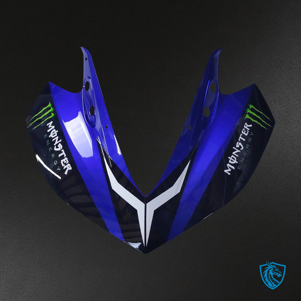 Yamaha YZF R3 (2014-2018) & YZF R25 (2015-2017) Black & Blue Claw Fairing Kit | ABS Bodywork