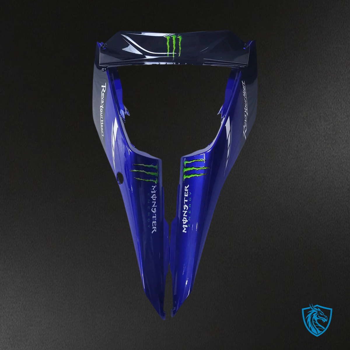Yamaha YZF R3 (2014-2018) & YZF R25 (2015-2017) Black & Blue Claw Fairing Kit | ABS Bodywork