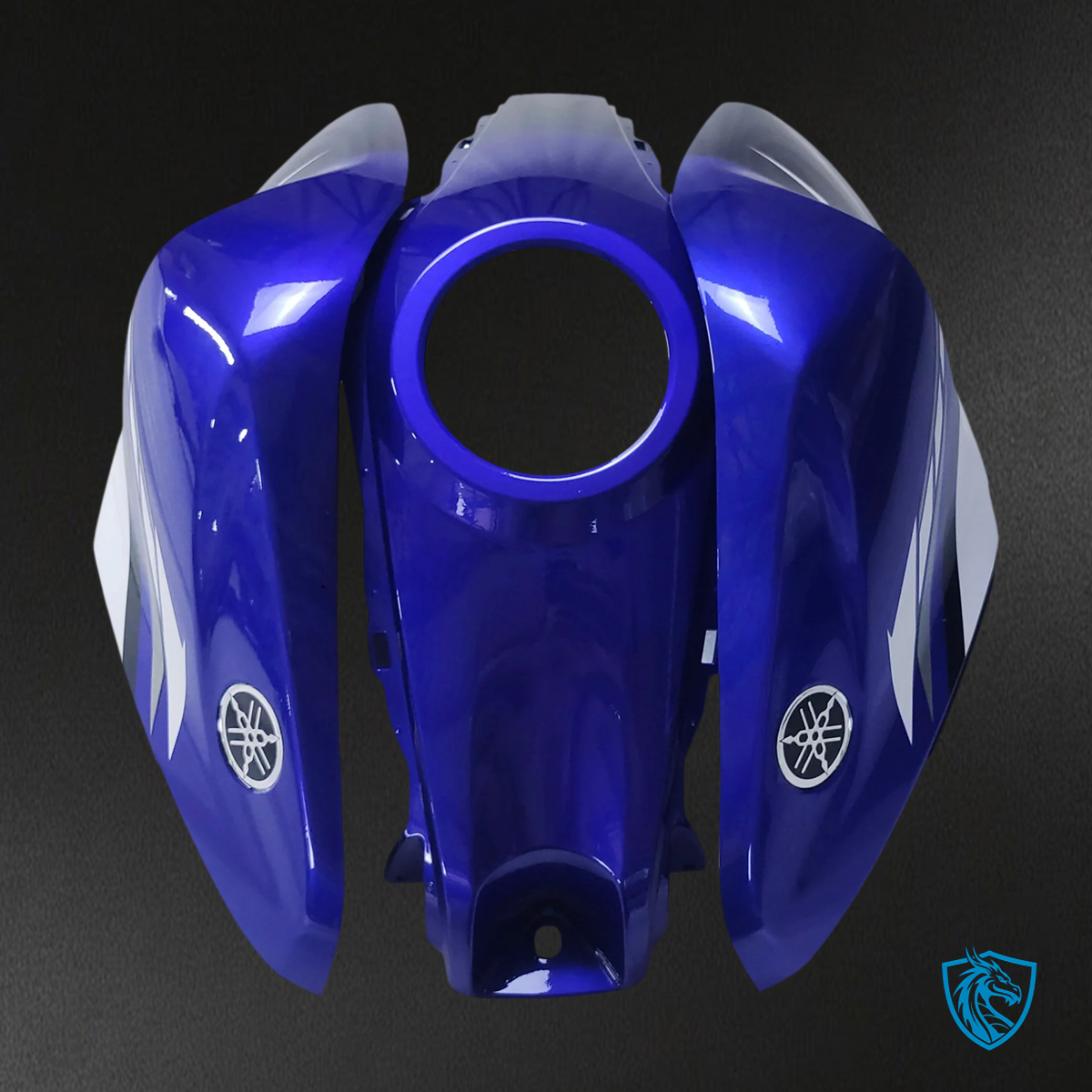 Yamaha YZF R3 (2014-2018) & YZF R25 (2015-2017) Black & Blue Claw Fairing Kit | ABS Bodywork