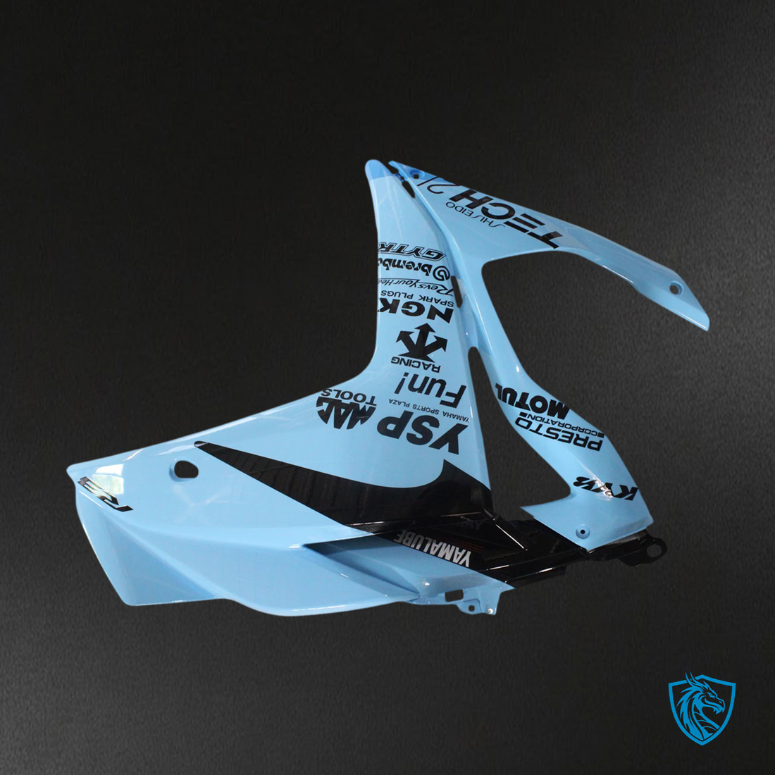 Yamaha YZF R3 (2014-2018) & YZF R25 (2015-2017) Black & Blue Fairing Kit - Aftermarket ABS Bodywork
