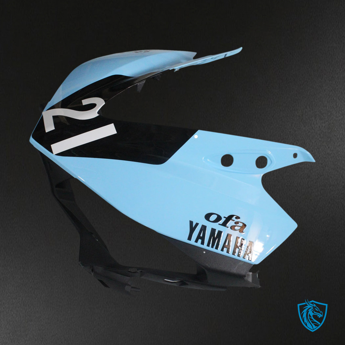 Yamaha YZF R3 (2014-2018) & YZF R25 (2015-2017) Black & Blue Fairing Kit - Aftermarket ABS Bodywork