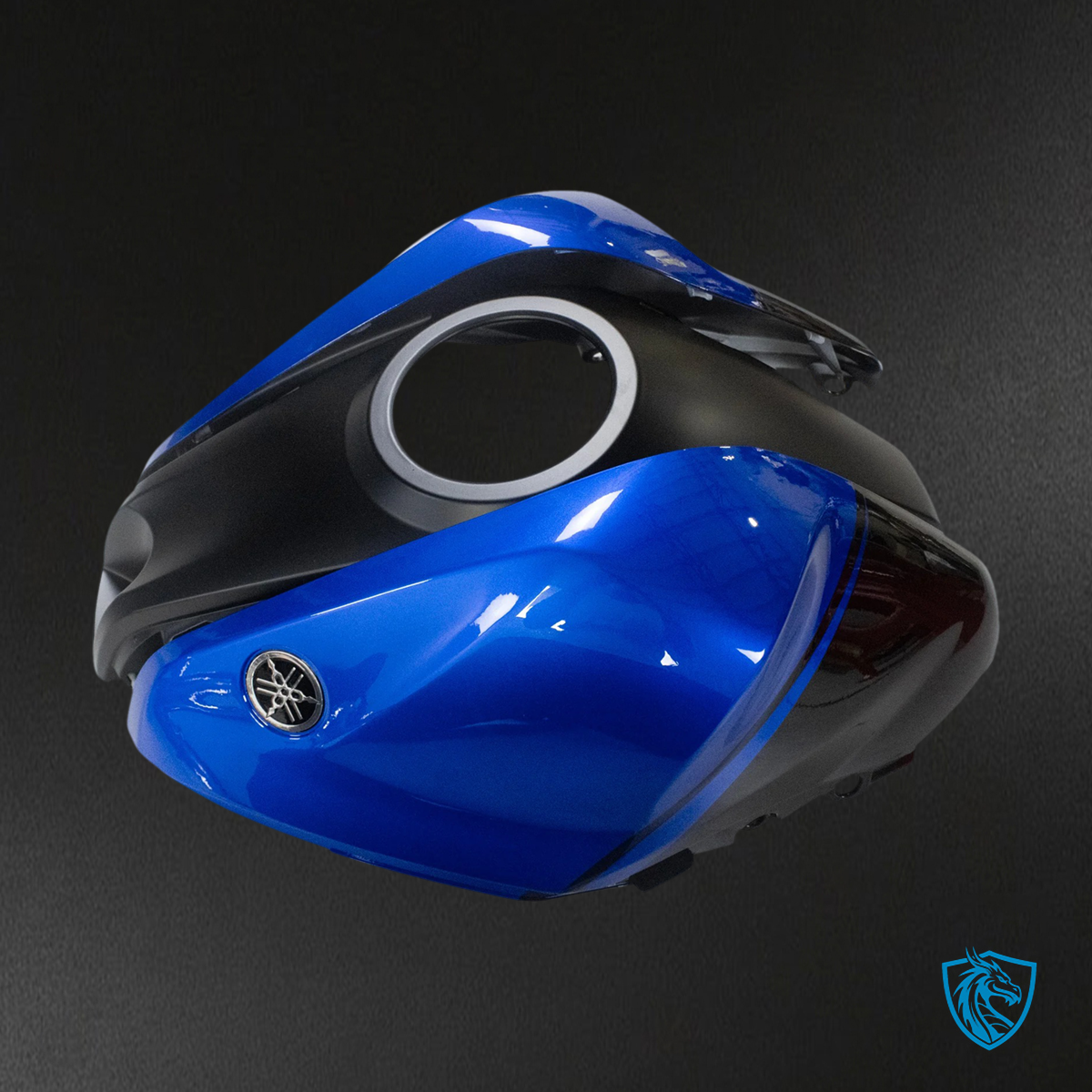Yamaha YZF R3 (2014-2018) & YZF R25 (2015-2017) Black & Blue R - Custom ABS Fairing Set