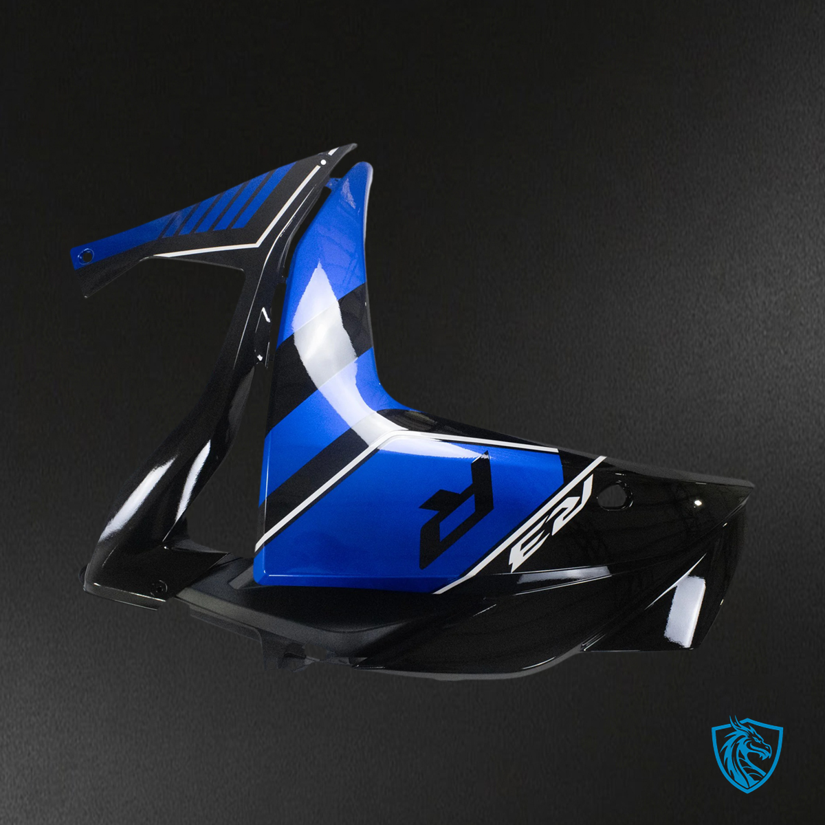 Yamaha YZF R3 (2014-2018) & YZF R25 (2015-2017) Black & Blue R - Custom ABS Fairing Set