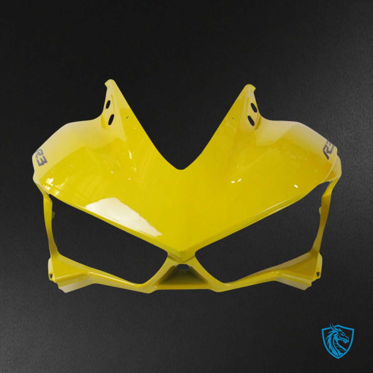 Yamaha YZF R3 (2014-2018) & YZF R25 (2015-2017) Black & Yellow Mix - Custom ABS Fairing Set