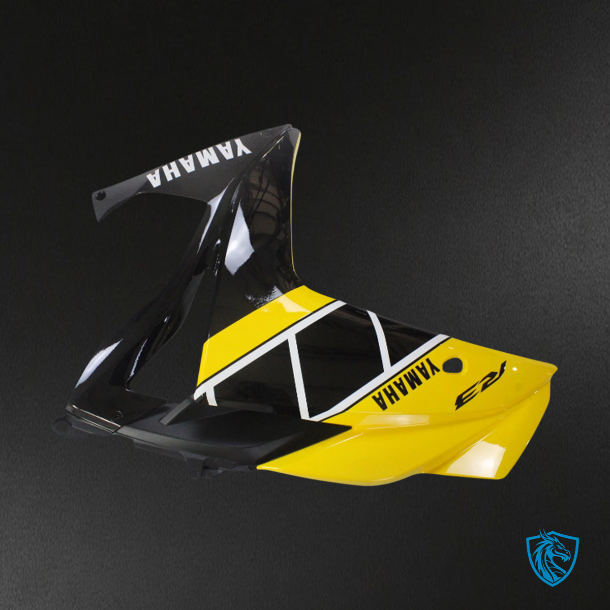 Yamaha YZF R3 (2014-2018) & YZF R25 (2015-2017) Black & Yellow Mix - Custom ABS Fairing Set