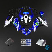 Blue & White