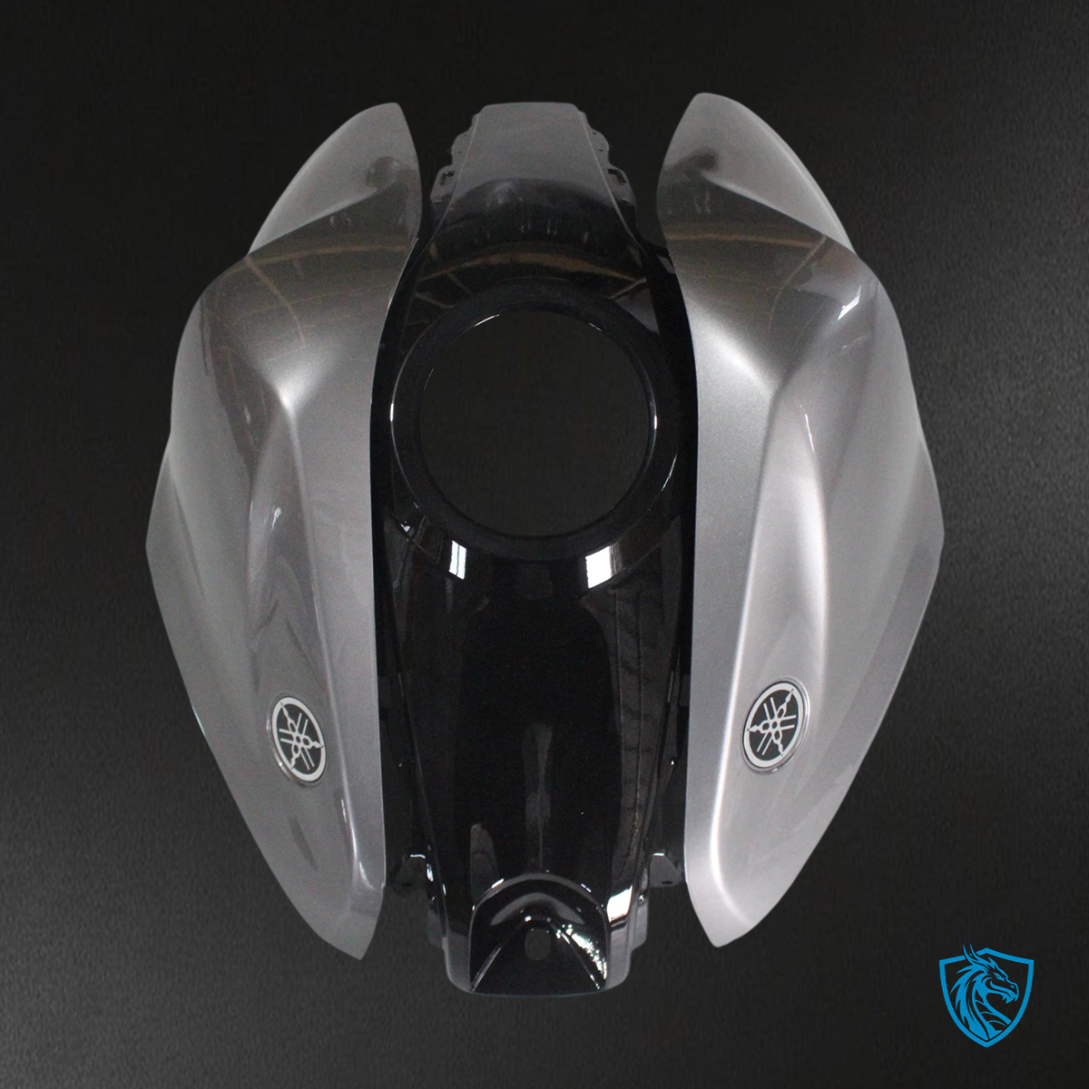 Yamaha YZF R3 (2014-2018) & YZF R25 (2015-2017) Sliver & Black - MERGEment Motorcycle Fairings Kit