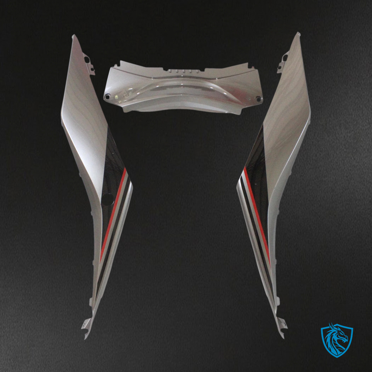 Yamaha YZF R3 (2015-2017) YZF R25 (2014-2018) Sliver & Gray Fairing Kit - Aftermarket ABS Bodywork