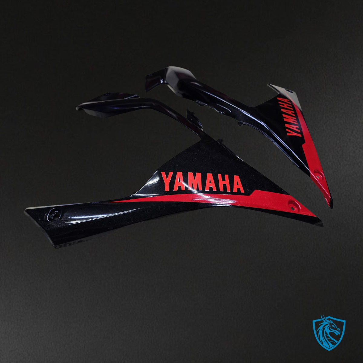 Yamaha YZF R3R25 (2015-2018) Gloss Black & Red - Custom ABS Fairing Kit