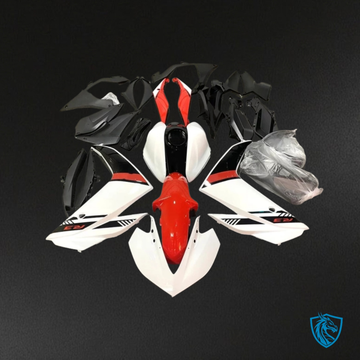 Yamaha YZF R3R25 (2015-2018)  Black, Red & White - Replacement Motorcycle Fairings Kit
