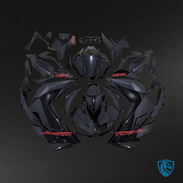 Yamaha YZF R3R25 (2015-2018) Black & Red ABS Bodywork - Fairings Kit