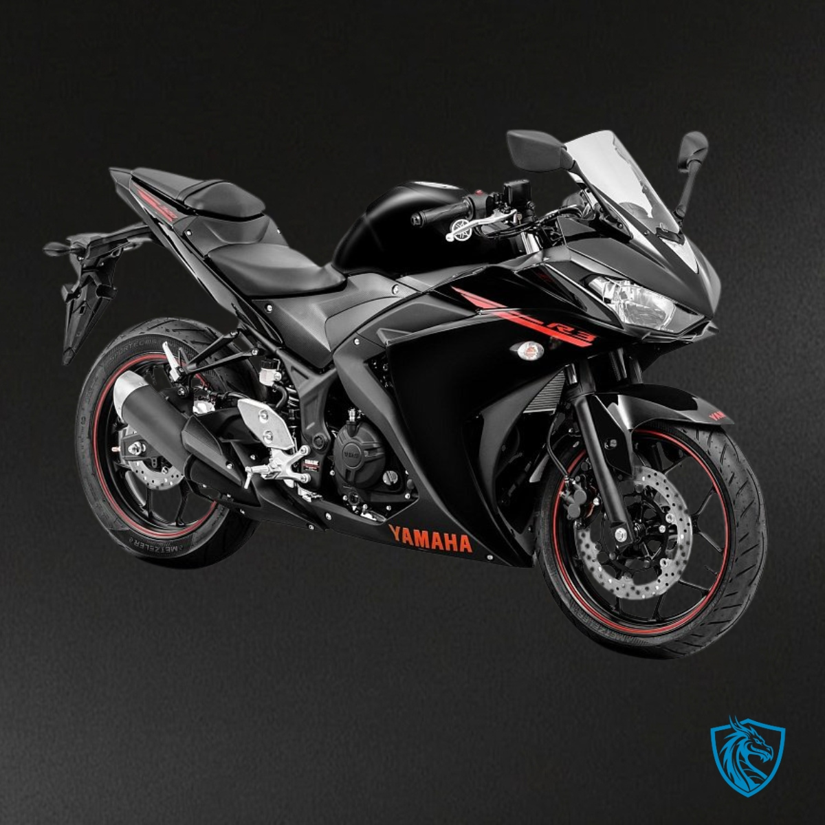 Yamaha YZF R3R25 (2015-2018) Black & Red ABS Bodywork - Fairings Kit