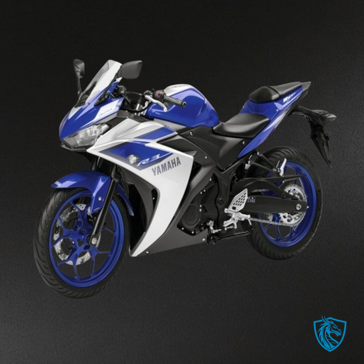 Yamaha YZF R3R25 (2015-2018) Blue & Gray - Replacement Motorcycle Fairings Kit